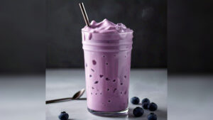 blueberry shake with yogurt carbs and calories