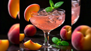 peach martini