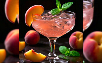 peach martini