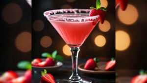strawberry martini