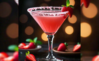 strawberry martini