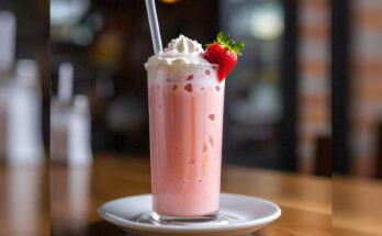 strawberry shake no ice cream